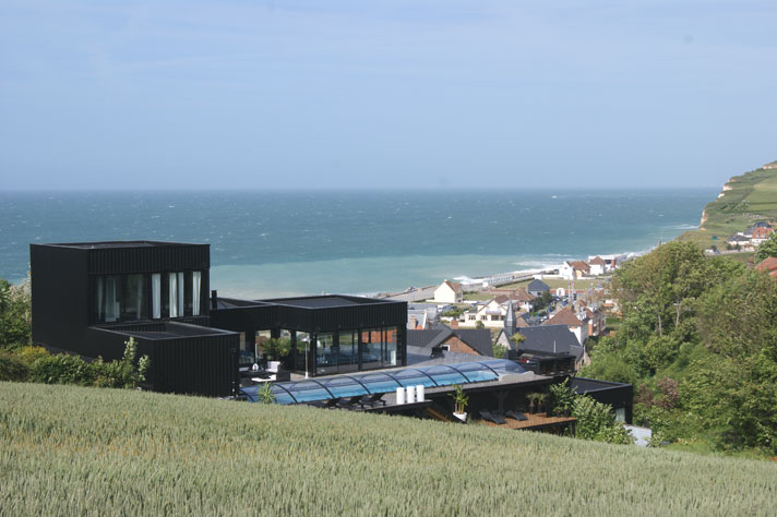 villas in normandy with private pool