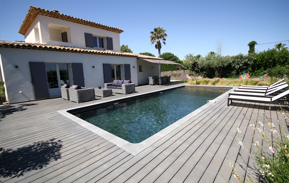 villas in south of france with private pool near beach