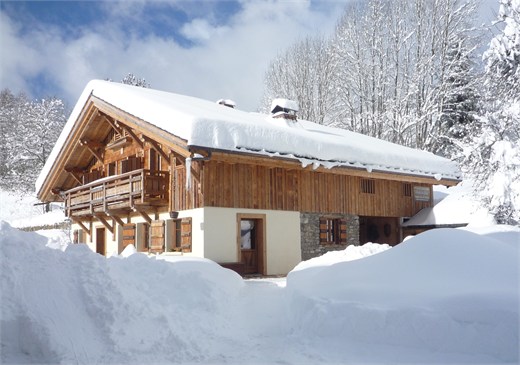 luxury ski chalet rental in french alps
