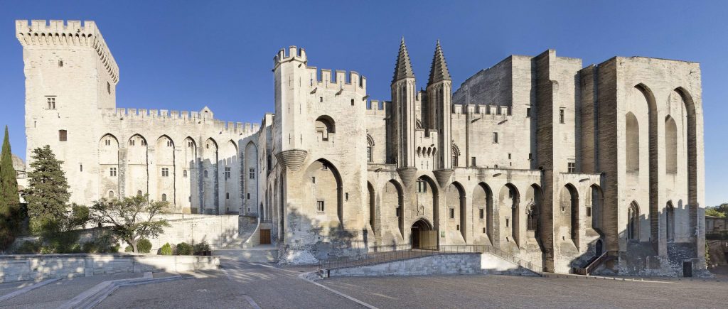 Popes palaces in Avignon